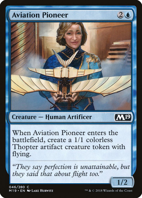 Aviation Pioneer\nCore Set 2019\nSingle\nMagic The Gathering