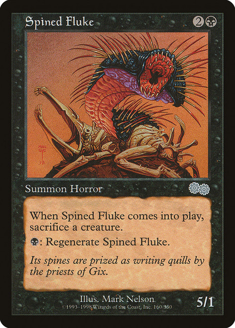 Spined Fluke\nUrza's Saga\nSingle\nMagic The Gathering