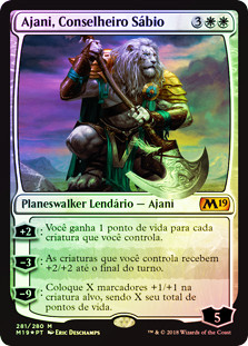 Ajani, Wise Counselor (Introductory Product)
Core Set 2019 (Foil) - Portuguese
Single
Magic The Gathering