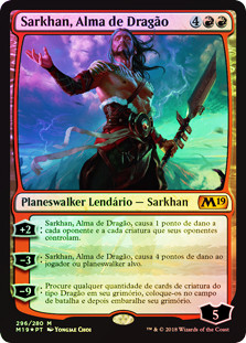 Sarkhan, Dragonsoul (Introductory Product)
Core Set 2019 (Foil) - Portuguese
Single
Magic The Gathering