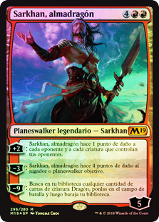 Sarkhan, Dragonsoul (Introductory Product)
Core Set 2019 (Foil) - Spanish
Single
Magic The Gathering