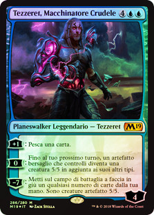 Tezzeret, Cruel Machinist (Introductory Product)
Core Set 2019 (Foil) - Italian
Single
Magic The Gathering