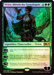 Vivien of the Arkbow (Introductory Product)
Core Set 2019 (Foil) - German
Single
Magic The Gathering