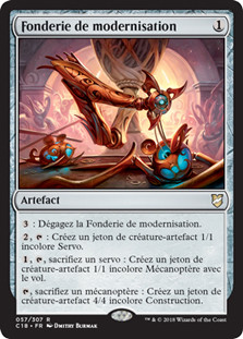 Retrofitter Foundry
Commander: 2018 Edition - French
Single
Magic The Gathering