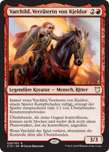 Varchild, Betrayer of Kjeldor
Commander: 2018 Edition - German
Single
Magic The Gathering