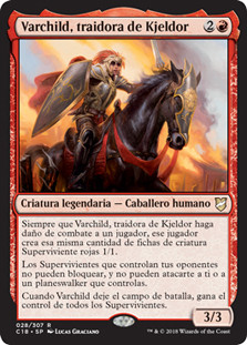 Varchild, Betrayer of Kjeldor
Commander: 2018 Edition - Spanish
Single
Magic The Gathering