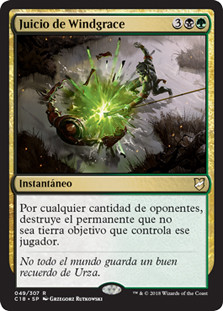 Windgrace's Judgment
Commander: 2018 Edition - Spanish
Single
Magic The Gathering