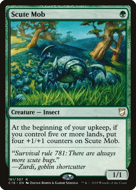 Scute Mob\nCommander: 2018 Edition\nSingle\nMagic The Gathering