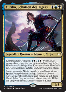 Yuriko, the Tiger's Shadow
Commander: 2018 Edition - German
Single
Magic The Gathering