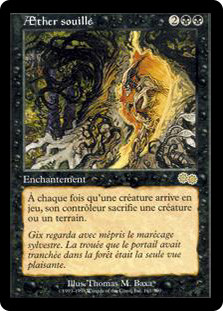 Tainted Aether
Urza's Saga - French
Single
Magic The Gathering