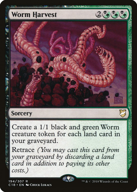 Worm Harvest\nCommander: 2018 Edition\nSingle\nMagic The Gathering