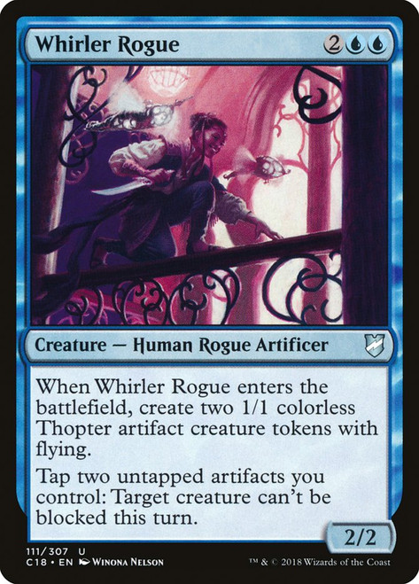 Whirler Rogue\nCommander: 2018 Edition\nSingle\nMagic The Gathering