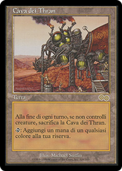 Foil】スランの採石場/Thran Quarry Thran Quarry | Urza's Saga