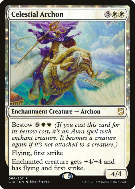 Celestial Archon\nCommander: 2018 Edition\nSingle\nMagic The Gathering