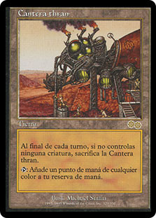 Thran Quarry
Urza's Saga - Spanish
Single
Magic The Gathering
