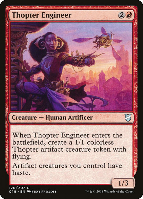 Thopter Engineer\nCommander: 2018 Edition\nSingle\nMagic The Gathering