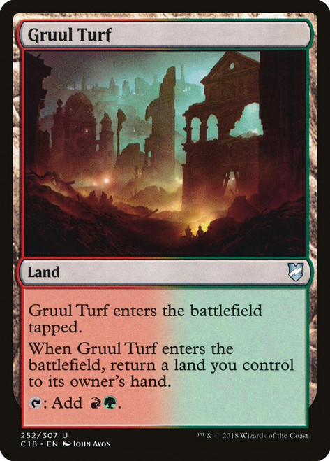 Gruul Turf\nCommander: 2018 Edition\nSingle\nMagic The Gathering