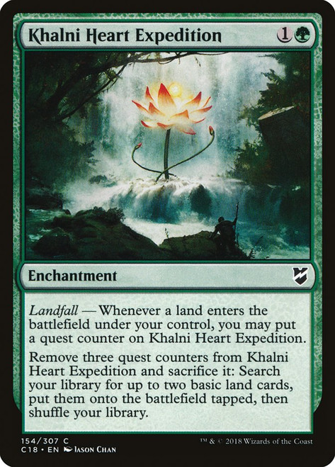 Khalni Heart Expedition\nCommander: 2018 Edition\nSingle\nMagic The Gathering
