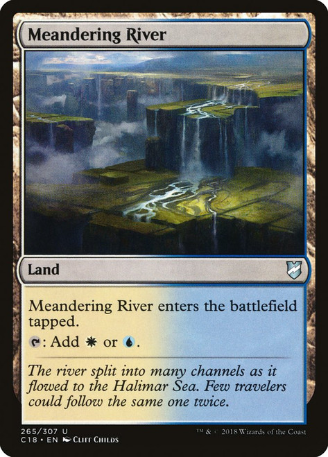 Meandering River\nCommander: 2018 Edition\nSingle\nMagic The Gathering