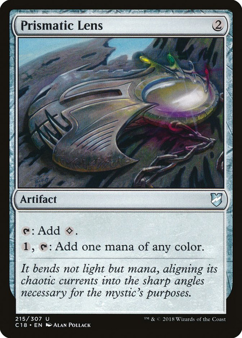 Prismatic Lens\nCommander: 2018 Edition\nSingle\nMagic The Gathering