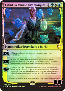 Estrid, the Masked
Commander: 2018 Edition - French
Single
Magic The Gathering