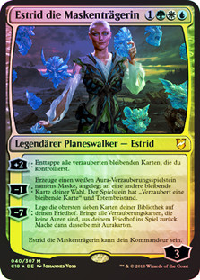Estrid, the Masked
Commander: 2018 Edition - German
Single
Magic The Gathering