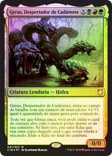 Gyrus, Waker of Corpses
Commander: 2018 Edition - Portuguese
Single
Magic The Gathering