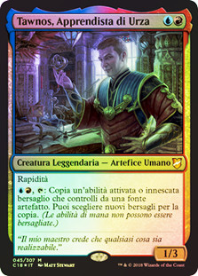 Tawnos, Urza's Apprentice
Commander: 2018 Edition - Italian
Single
Magic The Gathering