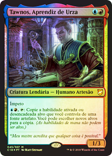 Tawnos, Urza's Apprentice
Commander: 2018 Edition - Portuguese
Single
Magic The Gathering