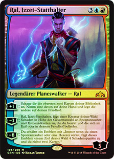 Ral, Izzet Viceroy
Guilds of Ravnica (Foil) - German
Single
Magic The Gathering