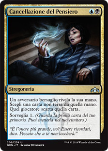 Thought Erasure
Guilds of Ravnica - Italian
Single
Magic The Gathering