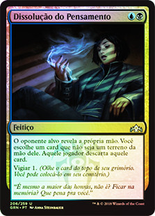 Thought Erasure
Guilds of Ravnica (Foil) - Portuguese
Single
Magic The Gathering