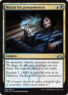 Thought Erasure
Guilds of Ravnica - Spanish
Single
Magic The Gathering