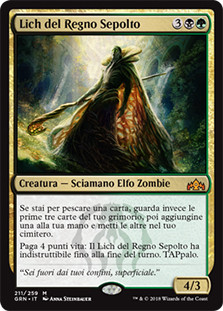 Underrealm Lich
Guilds of Ravnica - Italian
Single
Magic The Gathering
