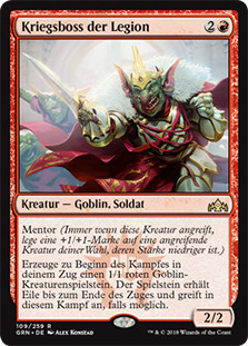 Legion Warboss
Guilds of Ravnica - German
Single
Magic The Gathering