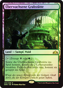 Overgrown Tomb
Guilds of Ravnica (Foil) - German
Single
Magic The Gathering