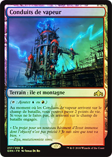 Steam Vents
Guilds of Ravnica (Foil) - French
Single
Magic The Gathering