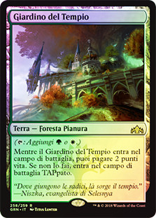 Temple Garden
Guilds of Ravnica (Foil) - Italian
Single
Magic The Gathering