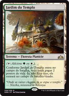 Temple Garden
Guilds of Ravnica - Portuguese
Single
Magic The Gathering