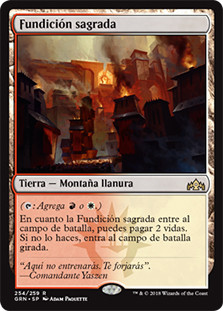 Sacred Foundry
Guilds of Ravnica - Spanish
Single
Magic The Gathering