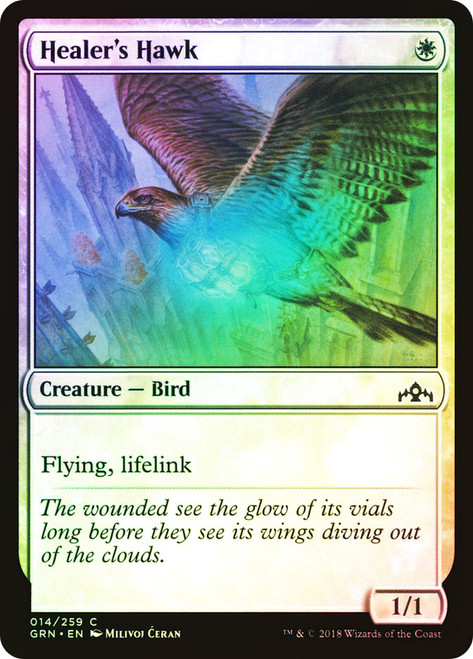 Healer's Hawk\nGuilds of Ravnica\nSingle\nMagic The Gathering