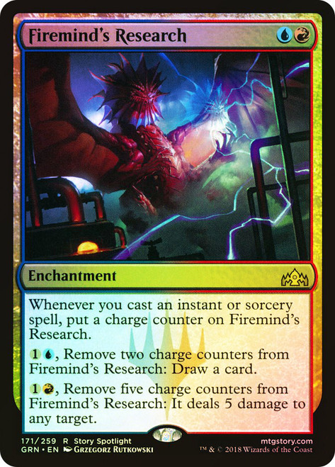 Firemind's Research\nGuilds of Ravnica\nSingle\nMagic The Gathering