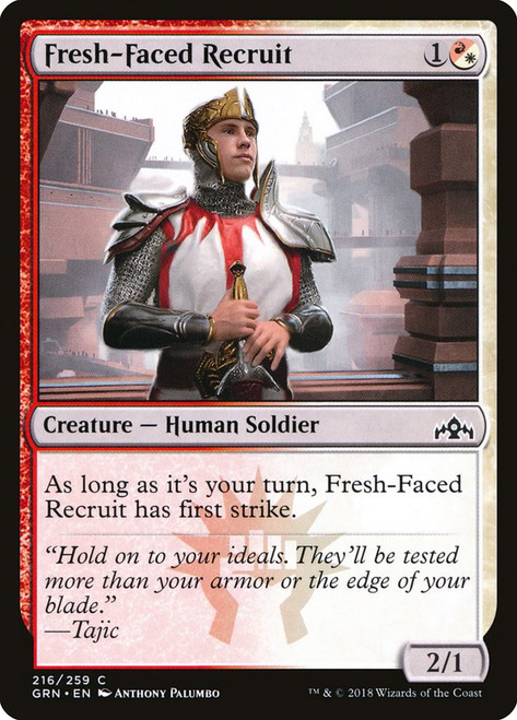Fresh-Faced Recruit\nGuilds of Ravnica\nSingle\nMagic The Gathering