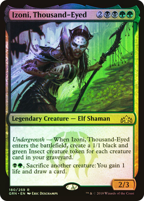 Izoni, Thousand-Eyed\nGuilds of Ravnica\nSingle\nMagic The Gathering