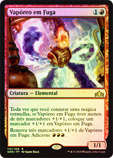 Runaway Steam-Kin
Guilds of Ravnica (Foil) - Portuguese
Single
Magic The Gathering