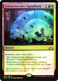 Deafening Clarion
Guilds of Ravnica (Foil) - German
Single
Magic The Gathering