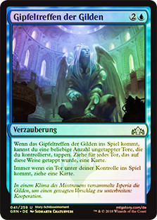 Guild Summit
Guilds of Ravnica (Foil) - German
Single
Magic The Gathering