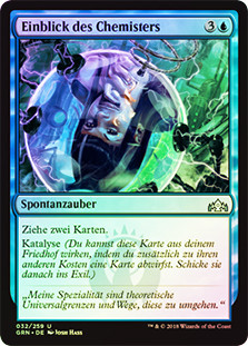 Chemister's Insight
Guilds of Ravnica (Foil) - German
Single
Magic The Gathering