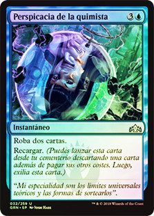 Chemister's Insight
Guilds of Ravnica (Foil) - Spanish
Single
Magic The Gathering