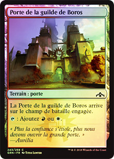 Boros Guildgate (#243)
Guilds of Ravnica (Foil) - French
Single
Magic The Gathering